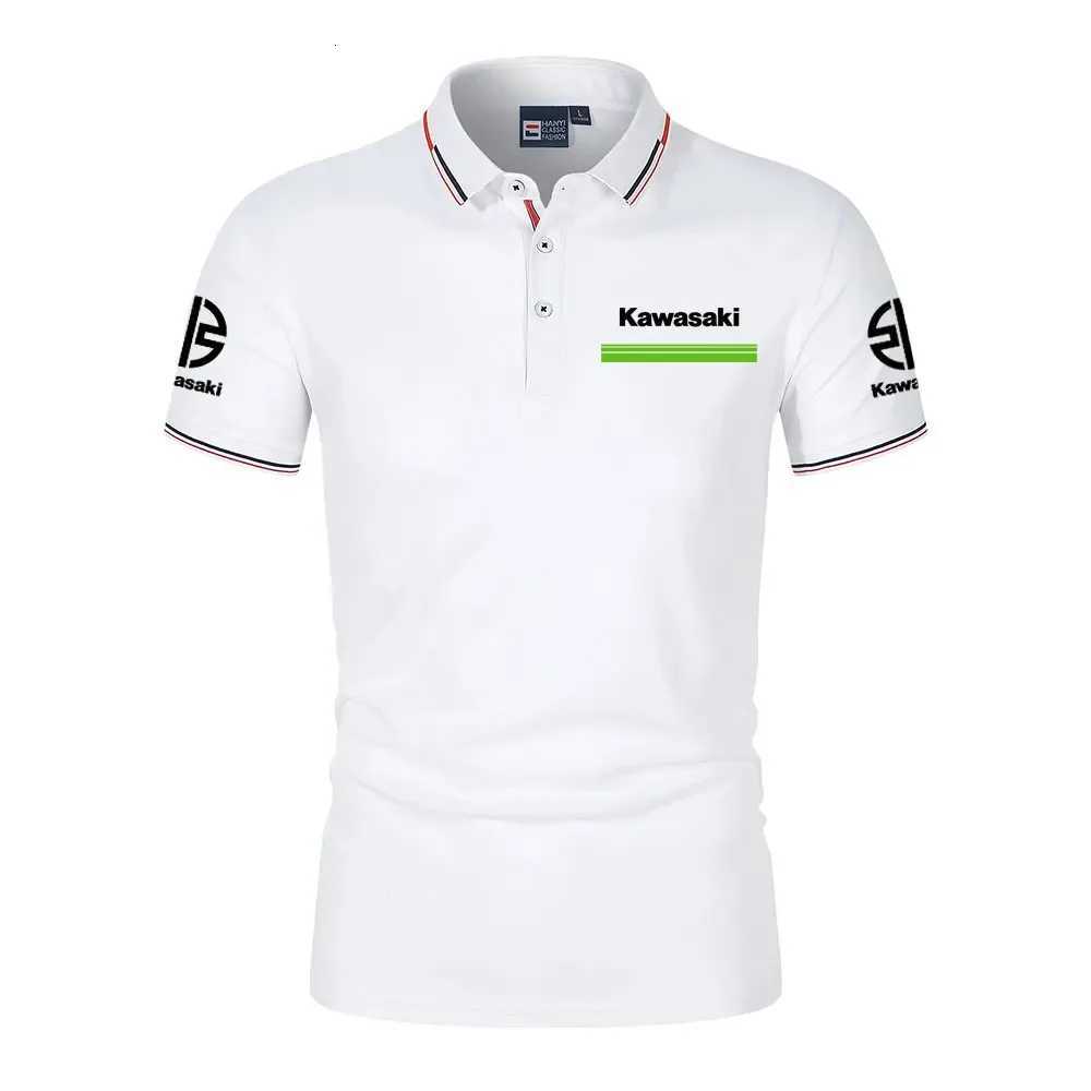 KAWasaki Racing Teams Men Shirt Summer Short SLeeve Casual Male Tshirt 2025 New Fashion Man Clothes Tops Blouse H250826