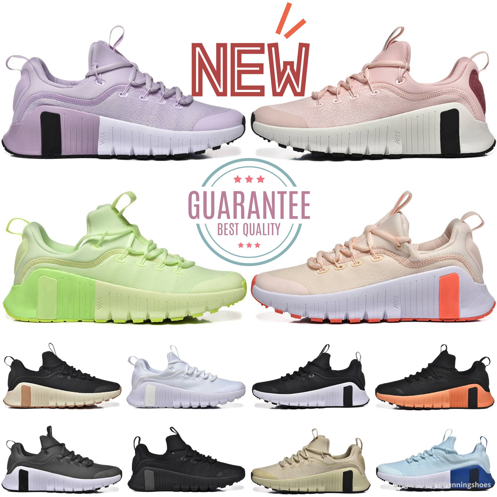 2025 Designer Free Metcon 6 Casual Shoes Metcons 6 TB Mens Women Black White Anthracite Football Grey Platinum Tint Violet Cool Grey Barely Volt Hyper Orange Sneakers