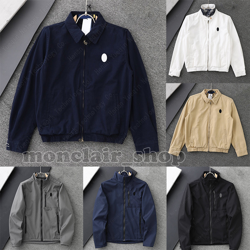 raulph laruen jacket men Embroidered logo veste classic spring and autumn lapel jacket retro coat casual jacke windbreaker