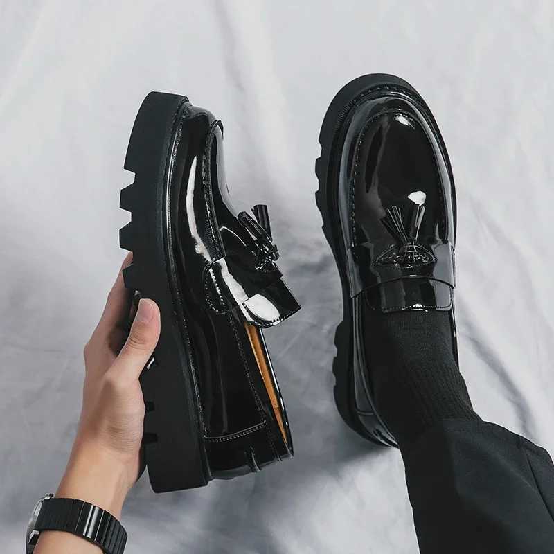 Leather Shoes Casual Business Shoes for Men Dress Mens Tennis Shoes Moccasins Designer Mens ShoesXJ250827 - view 5