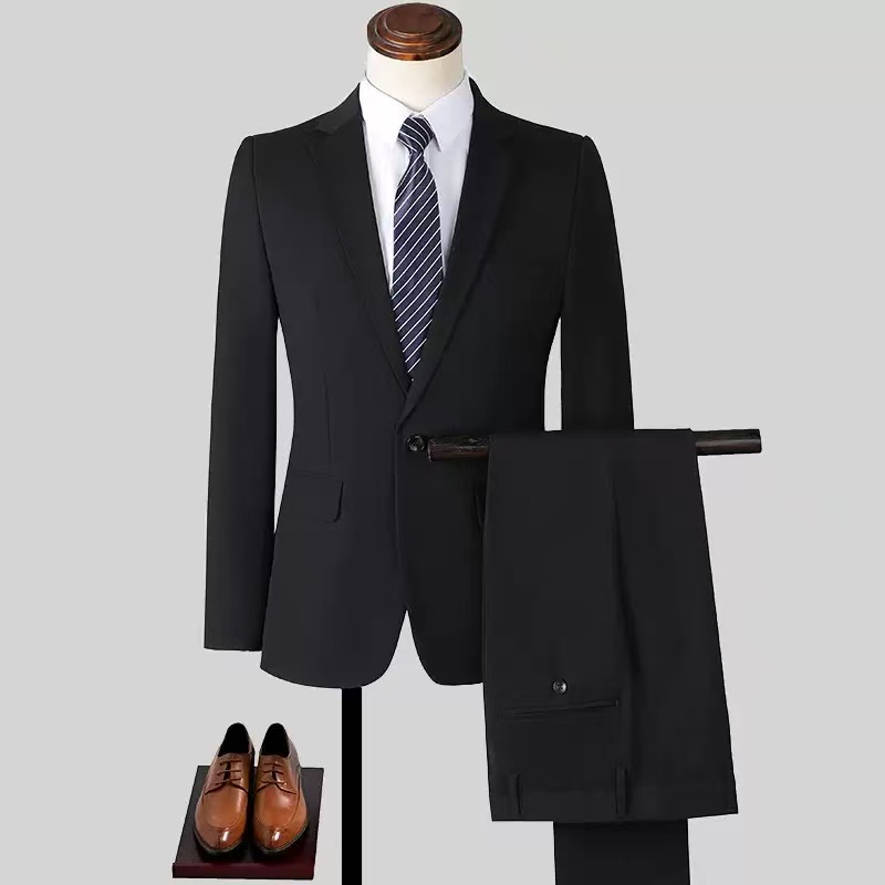 T1564 men's suit large size suits men and women's same style professional formal three-piece suit groomsmen suit work clothes jacket