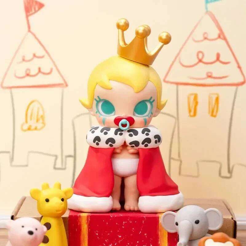 Original Baby Molly When I Was Three Series Blind Bag Mystery Box Toys Doll Cute Anime Figure Ornaments Collection