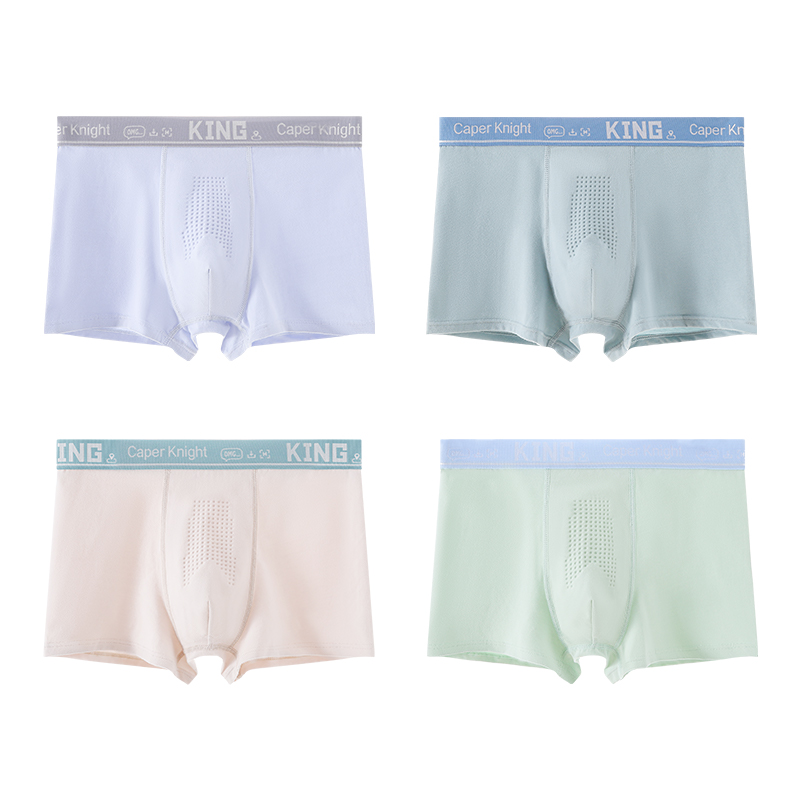 Comfortable Childrens Boys Cotton Underpants for Big Kids & Teens Combination of 4 items - SN01