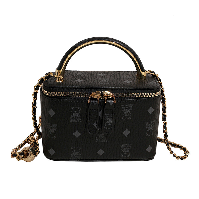 High End Designer Bag Trendy Fashion Handbag Textured Chain Crossbody Luxury Bag Small Square Bag For Women New Commuter Versatile Free Delivery To Yo