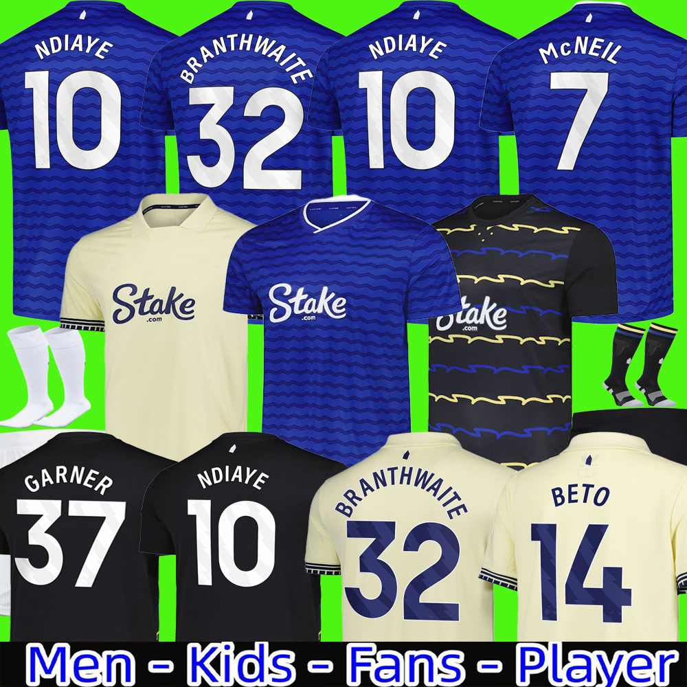 25 26 McNEIL ONANA Soccer Jerseys CALVERT-LEWIN GRAY 2025 2026 Football Shirt COLEMAN SIMMS DOUCOURE TARKOWSKI MYKOLENKO Men kids kit uniorms Evertoon