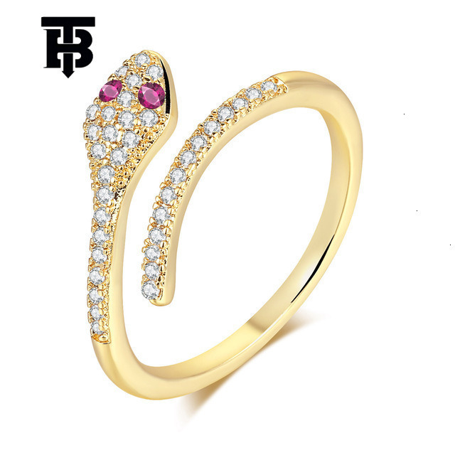 The 2025 New Collection Features A Zircon Micro Inlaid Snake Shaped Ring For Fashionable Ladies An Open Designer Jewelry Wedding Ring, And A Plated Je
