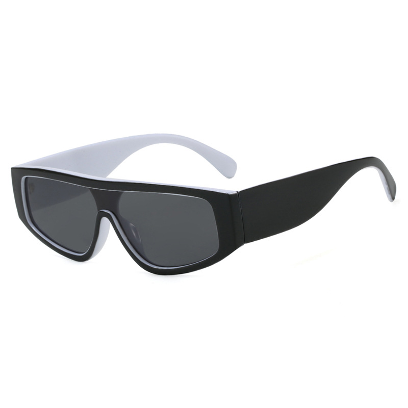 2025 Trendy Cat Eye Two Tone Sunglasses for Women Stylish UV Protection Shades