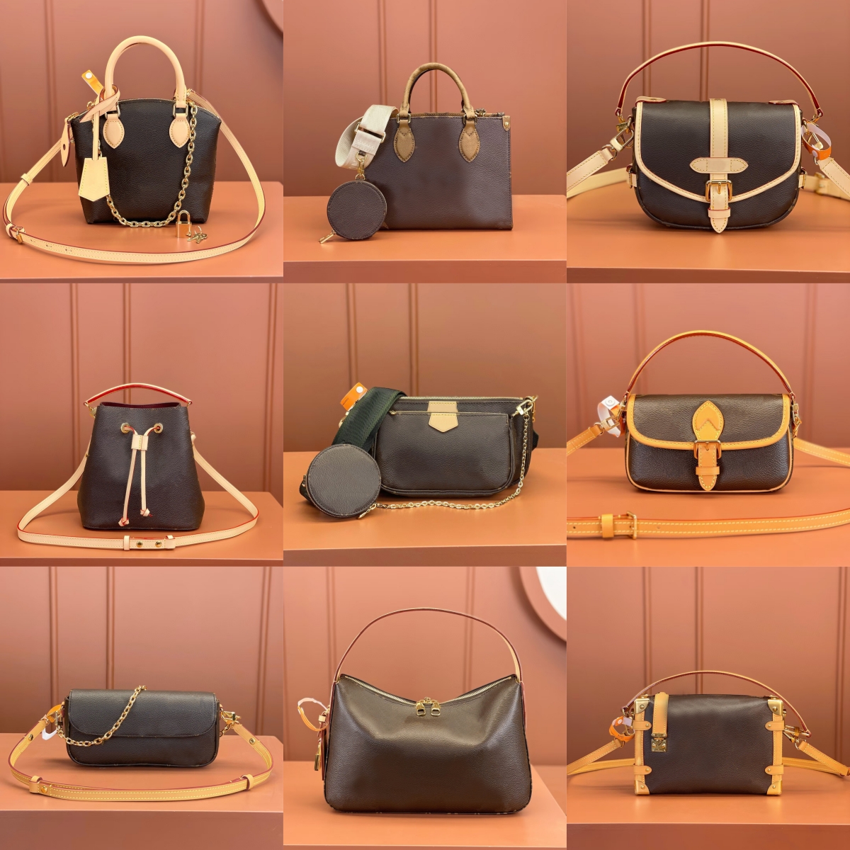 Shoulder bag Fashion designer female leather dumplings fashion baggies when the bag female crossbody bag multi-cloud lunch hand bag