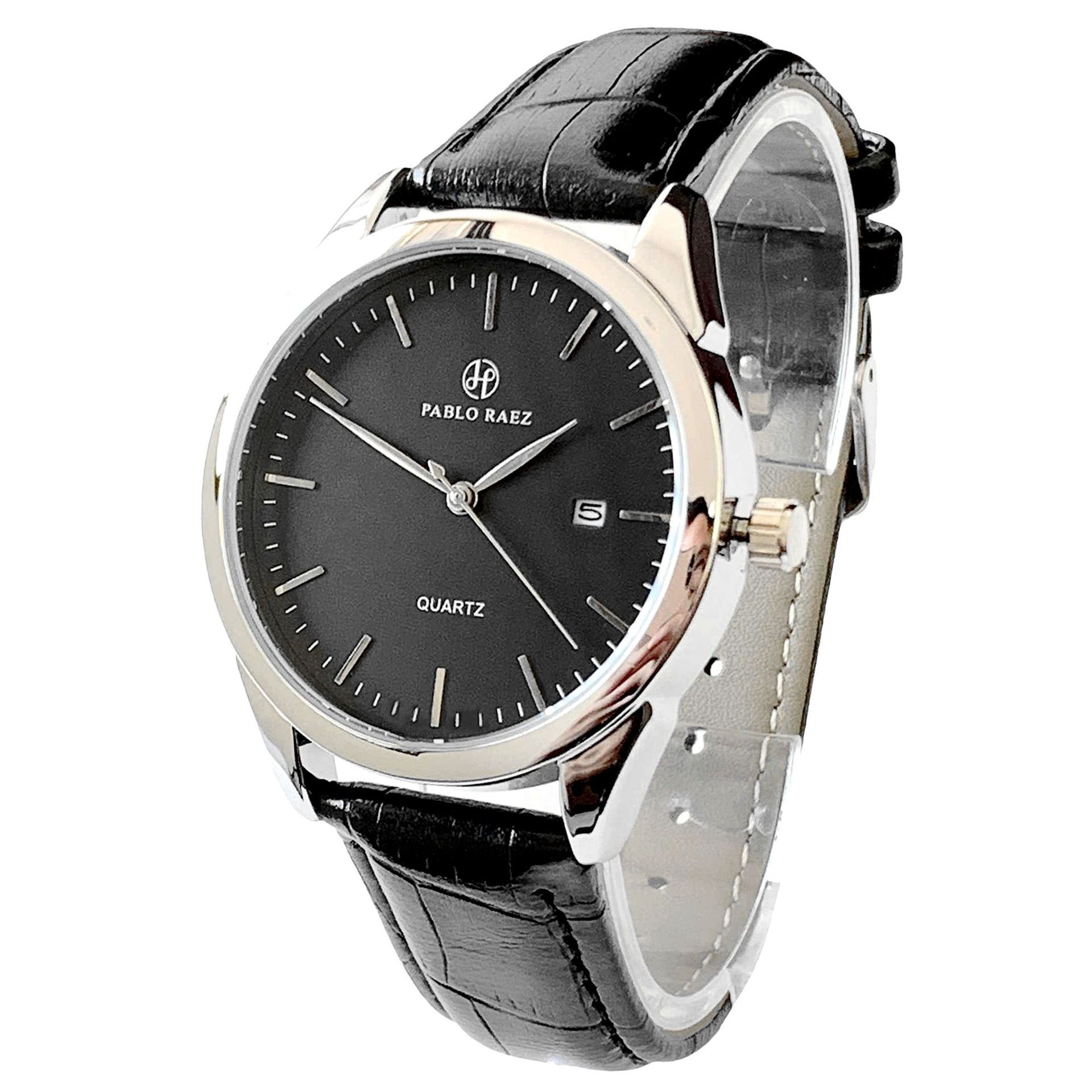 Manual Mechanical Watch Men Hand Wind Wristwatch Beijing Factory Watches Business Man Black Leather White Dial Orologio Clock 240709