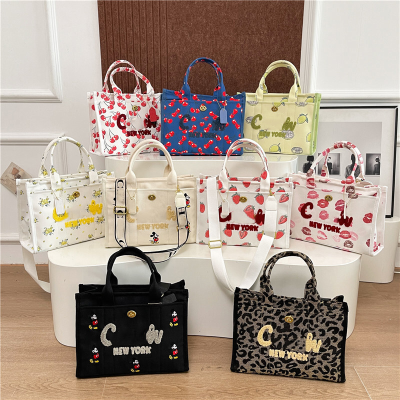 luxury women tote bag Fashion shoulder bag for women large capacity portable shopping bag women canvas sports bag Outdoor gift High quality 9 colors gift