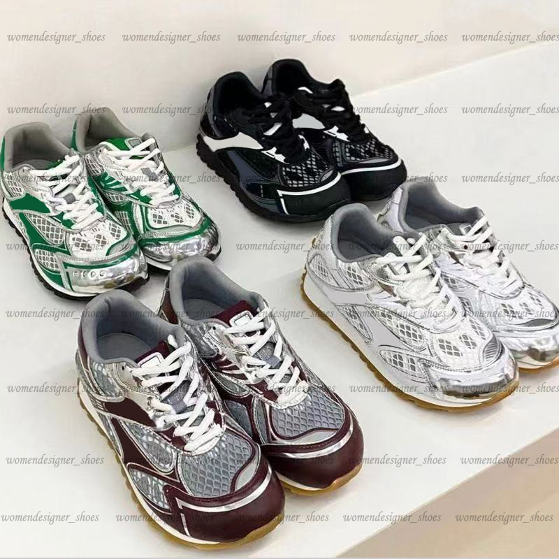 Designer Sneaker Orbit Shoes Men Women Platform Runner Sneakers Breathable Leather Mesh Lace Up Casual Running Shoe Thick Bottom Big size 35-45