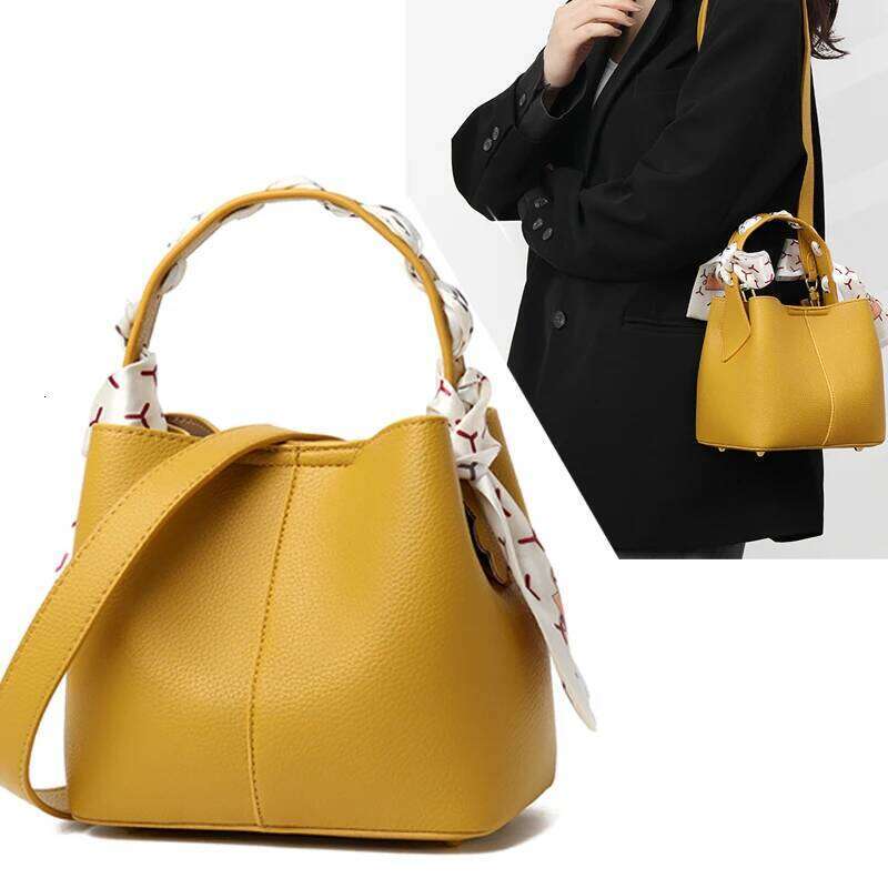 Women's Large Bucket Bag Women Leisure Single Shoulder For Female Top-Handle Hand Totes High Quality Crossbody Bags
