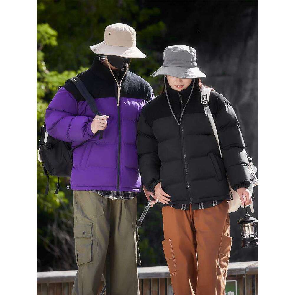 2024 Winter New Oversize Unisex Warm Thermal Thick Coats Men High Quality Casual Fashion Bread Jacket Tops