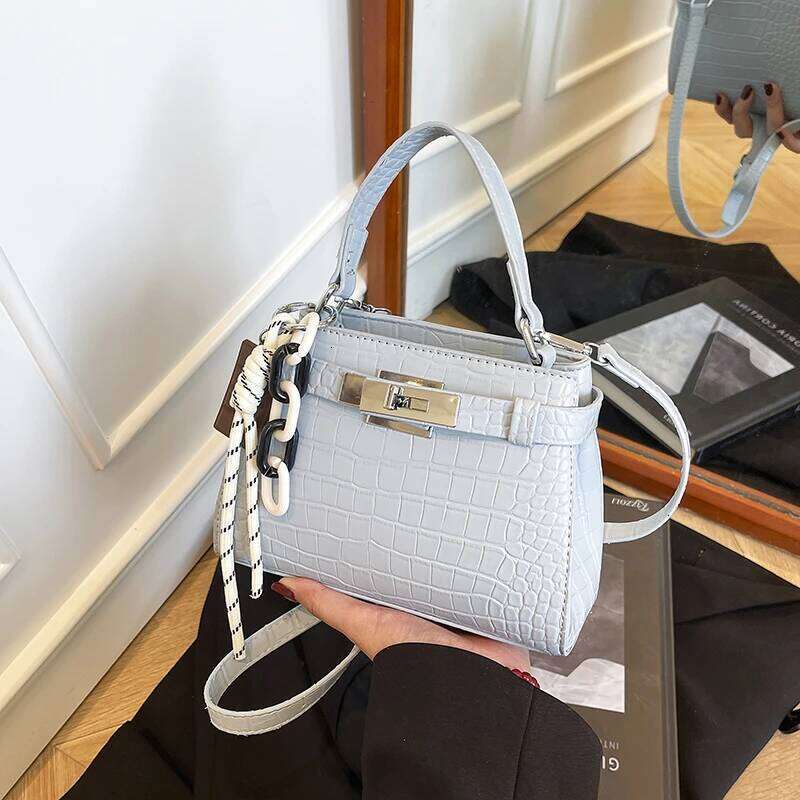 French Girls' Bag With Hand-Carry Option System, Artistic Design For Girlish Summer Fashion Commuter Needs And Style