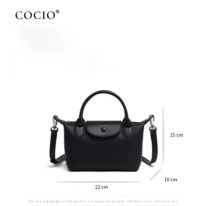 COCIO New Handheld Shoulder Minimally Crossed Small Versatile Commuter Women's Dumpling Bag
