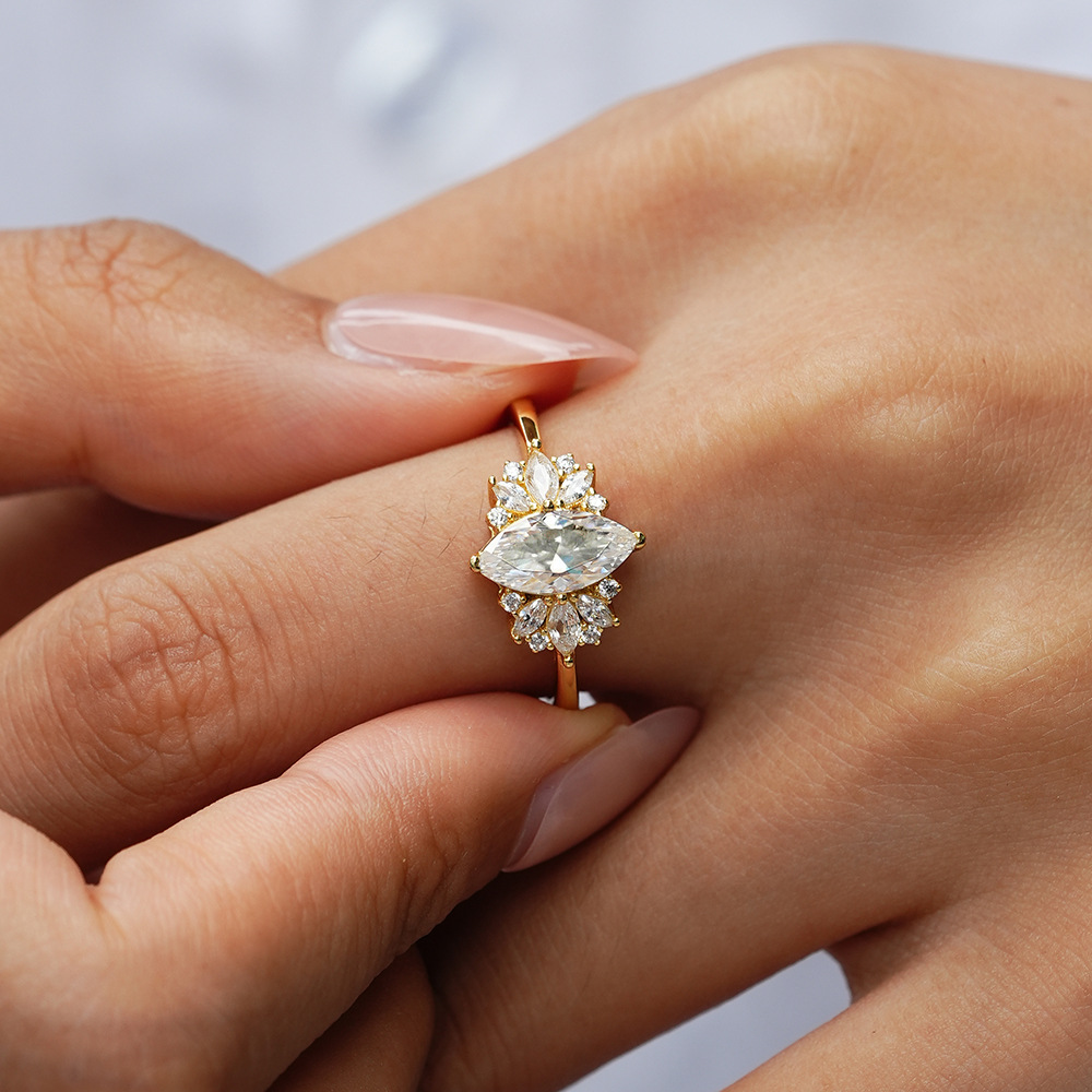 ring designer ring for women designer ring moissanite ring 5ct diamond ring wedding ring engagement ring 925 sterling silver 18k glod 01254127