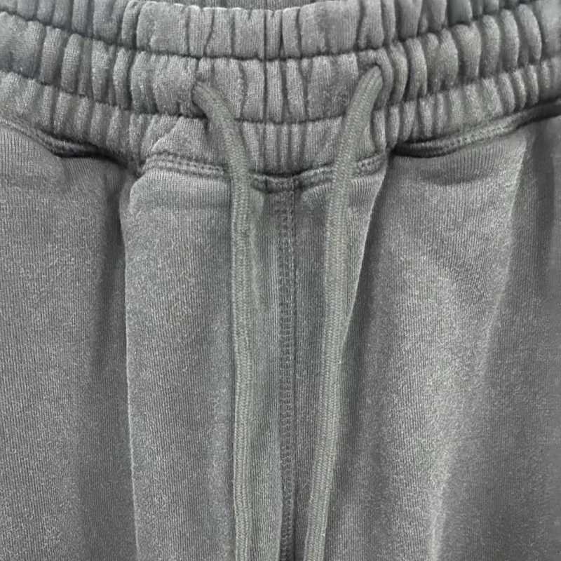 Winter High Street American Casual Loose Saint Sweatpants Men Women Vintage Graffiti Print Drawstring Jogging Pants Trousers X250828