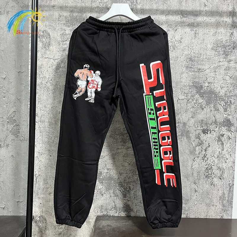 igh Chuti Cotton Jogger Drawstring Pants Men Women Black Apricot Blue Saint Sweatpants Classic Print Trousers X250828