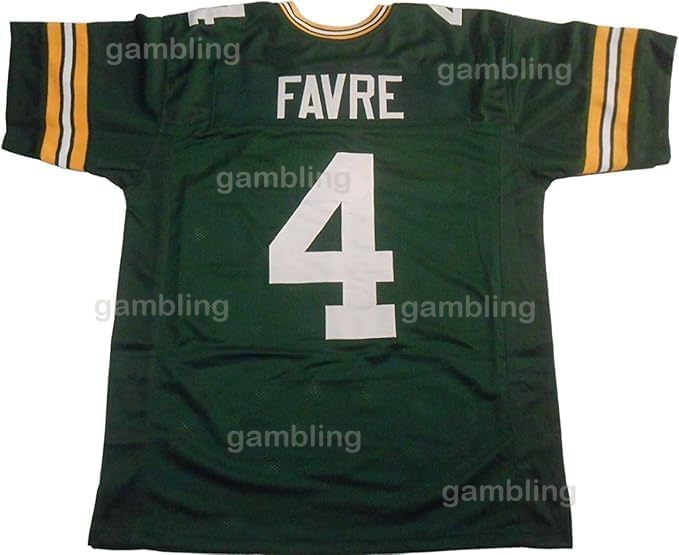 Custom Football Jersey Love Favre White Kraft Reed Men Women Youth Any Name Number Embroidered Letter Number Design Polyester33