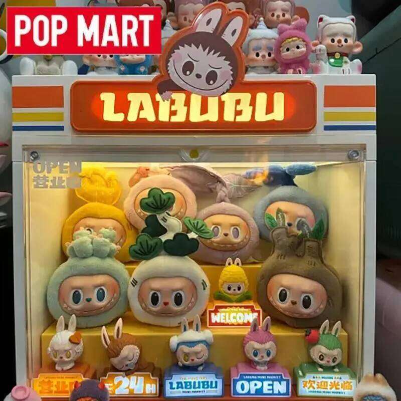 POP MART Labubu Mystery Naughty Plants Series Blind Box Bag Toys Doll Anime Figure Desktop Ornaments Collection Gift