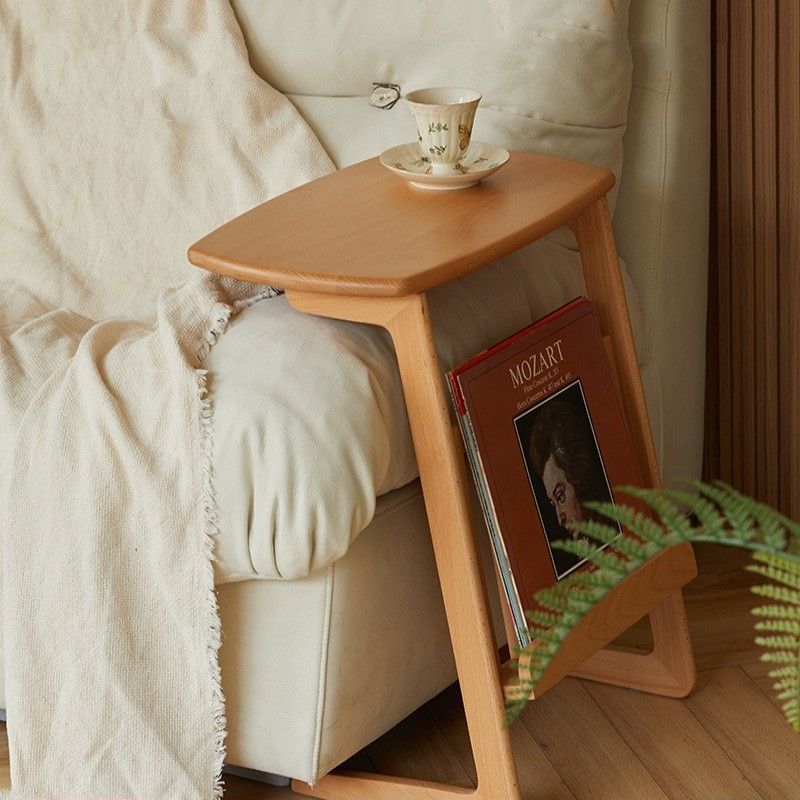 M8271 European Mini Solid Wood Simple Bedroom Sofa Small Side Table