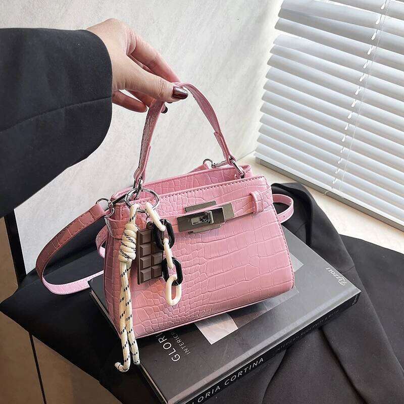 French Girls' Bag With Hand-Carry Option System, Artistic Design For Girlish Summer Fashion Commuter Needs And Style