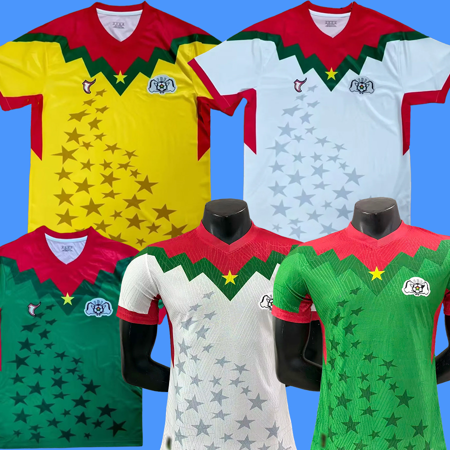 25 26 Burkina Faso Soccer Jersey 2025 2026 Burkina Faso football shirt Fans Player