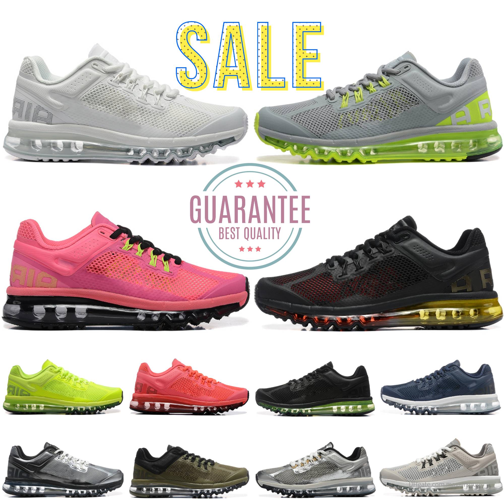 Designer Running Shoes 2013 Triple Black Volt Green Mint Foam Light Bone Metallic Infinite Gold Cool Grey Summit White Midnight Navy Olive Sunset Hot Punch Sneakers