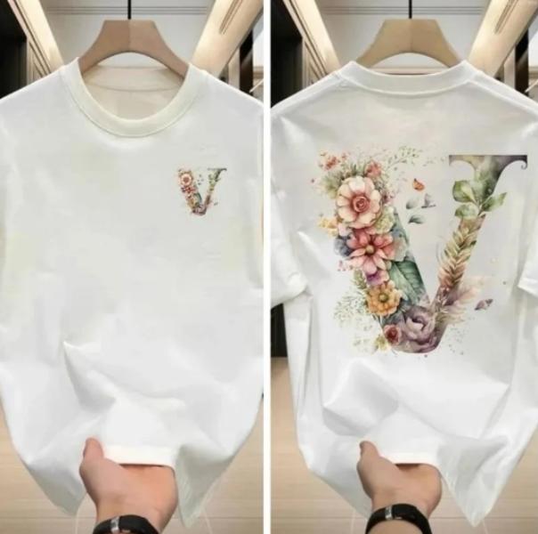 Men's T Shirts Summer Trend American Horse Fashion Printed Short Sleeve T-Shirt Casual Versatile Slim Crew Neck