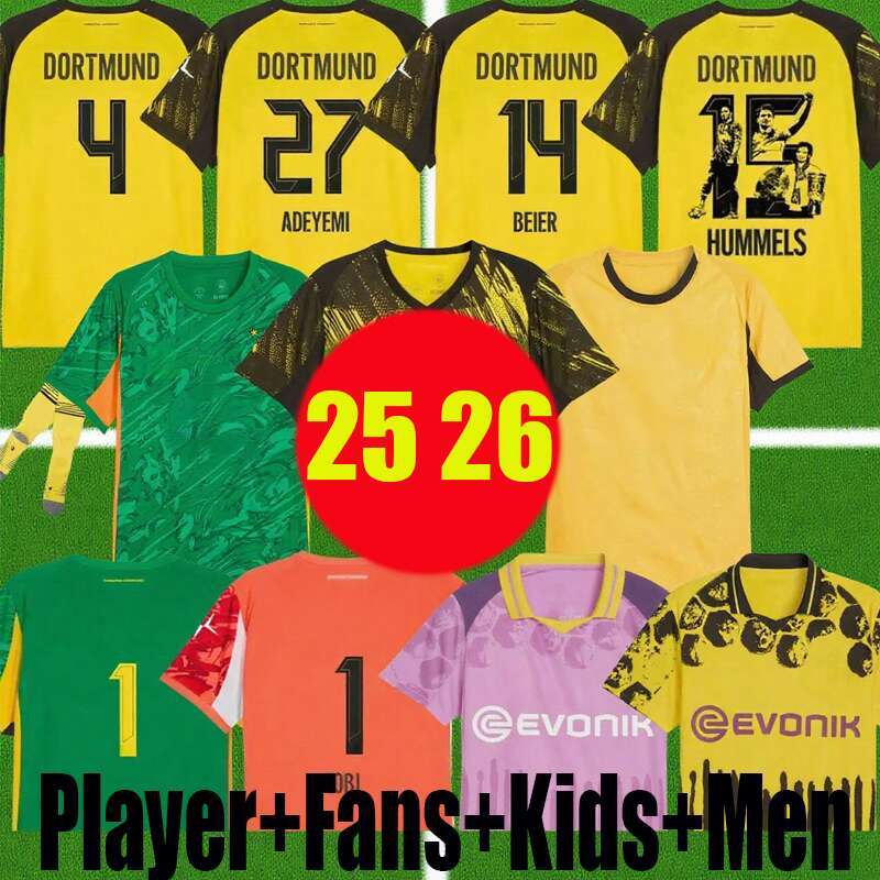 25 26 GUIRASSY Soccer Jersey ADYEMI NICO KOBEL 2025 2026 soccer football top shirt BEIER NMECHA BRANDT DORTMUND Men Kids Special Kit maillot de foot Fullkrug Sabitzer