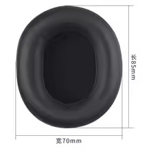 HTX80B Ear Pad RP-HTX80B Head mounted Gaming Earphone Ear Pad Replacement Pad Cover Ear Hood Repair Parts