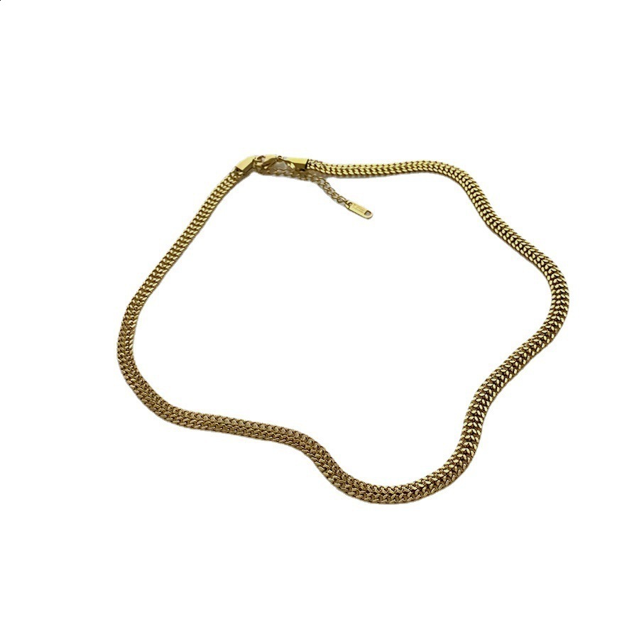 Dubai Copper Link Chain Bracelets for Unisex 18K Gold Plated Wristband Miami Curb Punk Classic Hand Jewellery Party Gift 250320