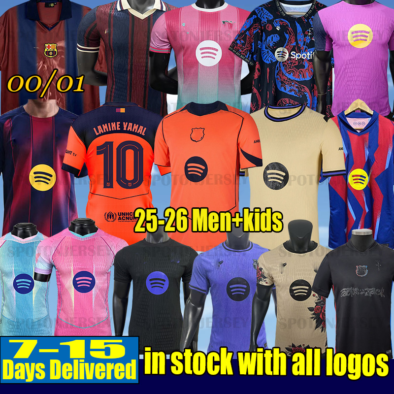 BARCOLA 3XL 4XL LAMINE YAMAL LEWANDOWSKI RASHFORD barcalona jersey 25 26 camiseta de futbol PEDRI 2025 2026 barcelone FC football shirt men kids sets tops b a rc el o na s