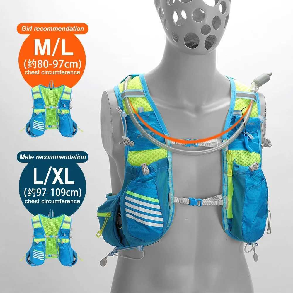 8L Running Hydrating Vest Pack Cycling Hydration Vest Running Pack Hiking Marathon Hydrating Bicycle Sports Vest Y250828