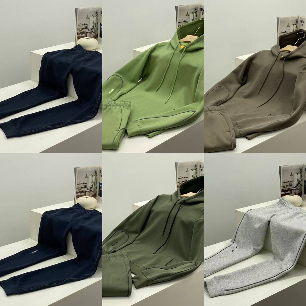 NOCTA Designer Mens hoodie Tracksuits Reflective Strip Pullover Sweatshirt Sweatpants sweater Trousers nocta Sports jumper Running Joggers suits top