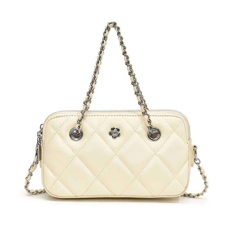 Light Chain Ladies Dia Small Square 2025 Summer Fashion Simple Casual All-Match One-Shoulder Messenger Bag