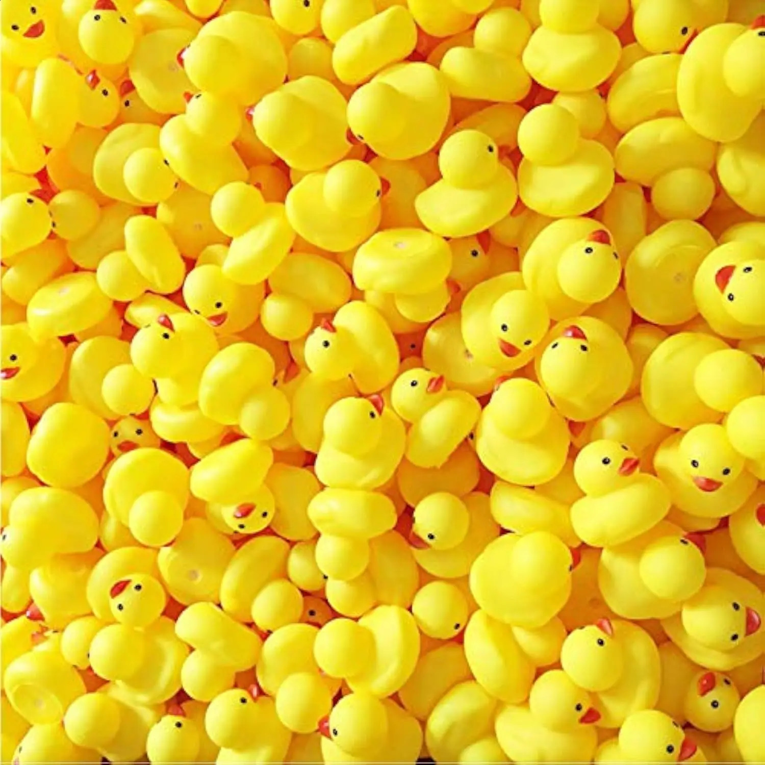 10200pcs Yellow Rubber Duck Bath Toys Mini Squeak Ducks Bulk for Tiny Baby Shower Preschool Bathtub Toy Pool Party Supplies 250827