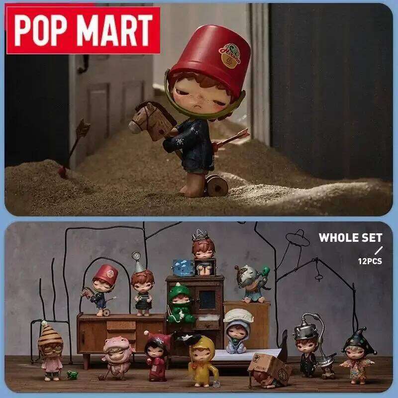 POP MART Hirono Echo Series Blind Toys Kawaii Anime Action Figure Caixa Ca Surprise Mystery Box Dolls Girls Gift