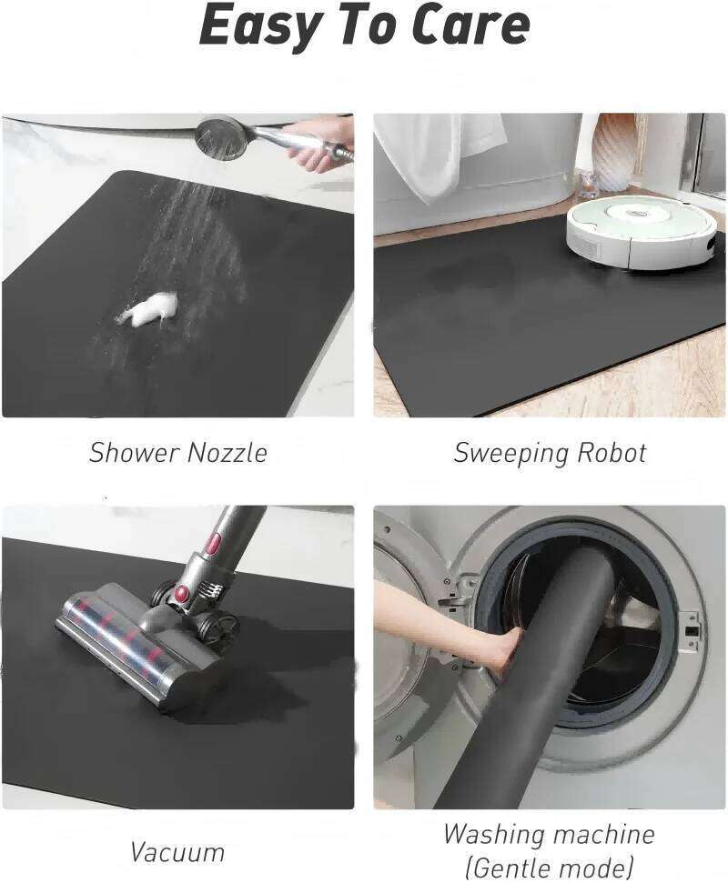 VIKAMA Water Absorbing And Thickened Floor Mat, Non - Slip Foot Mat Bathroom, Bathroom Carpet For Toilet Entrance H260226