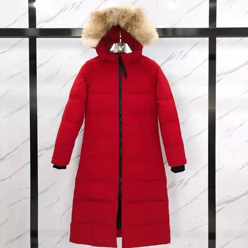 Premium Winter Coat: Durable Ladies' Thick Padded Hooded Overcoat
