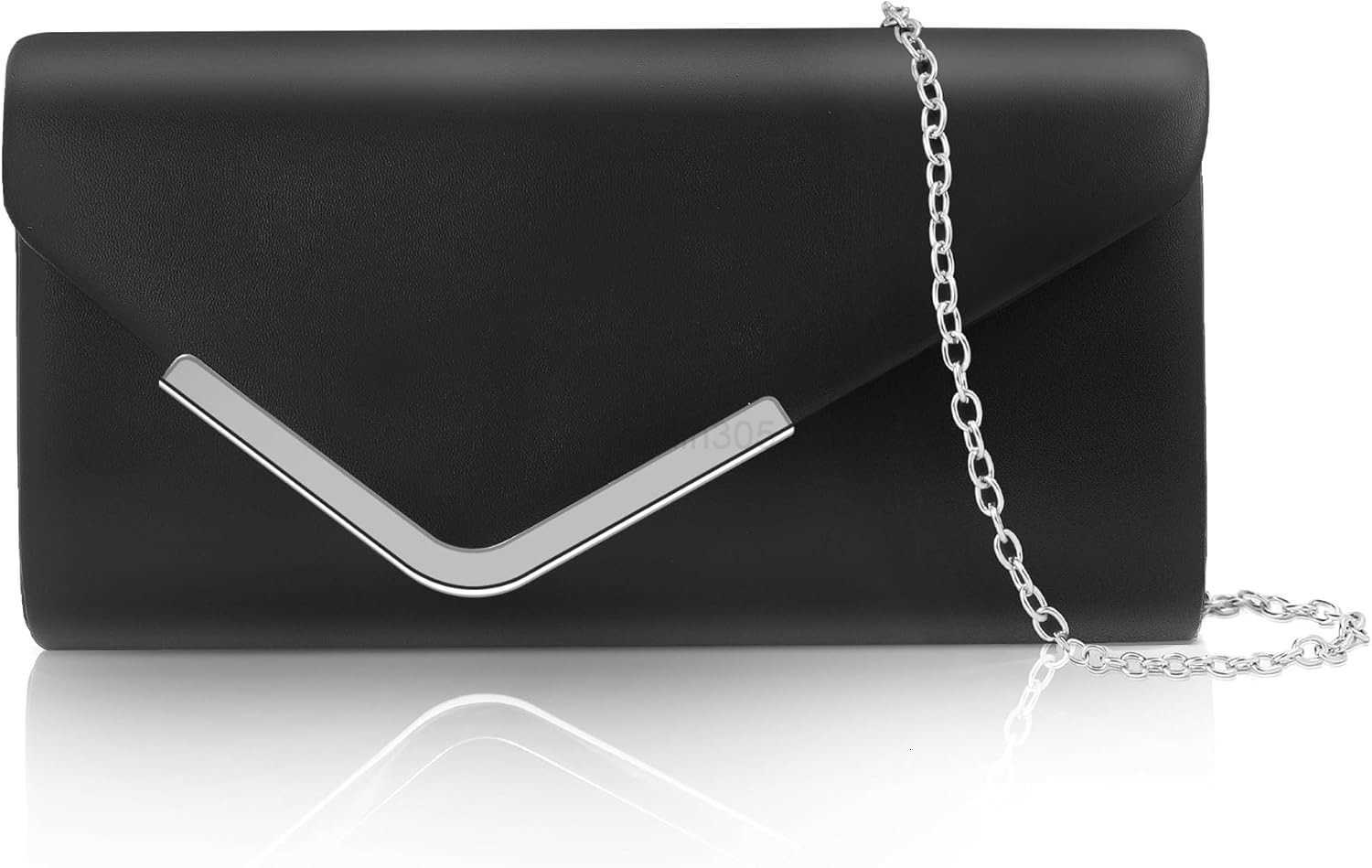 Clutch Purses for Women Shiny Sequin Envelope Clutch Evening Bag with Chain Fashion Sparkly Party Prom Purse Z25910