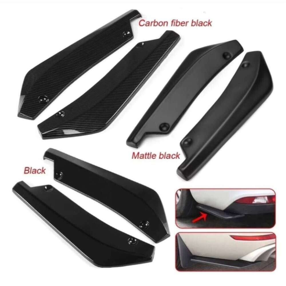 Direct Supply Manufacturer ABS Material Rear Corner Carbon Fiber Spoiler Modification Parts Car for Cross-Border E-commerce-NO03