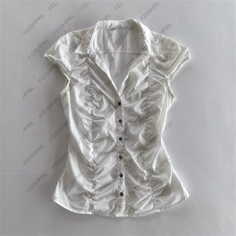 Vintage Slim Lace Tshirt Solid Color Casual Pattern High Street Fashion Y2K Cropped Top Trash Punk hop Womens Tshirt 250828