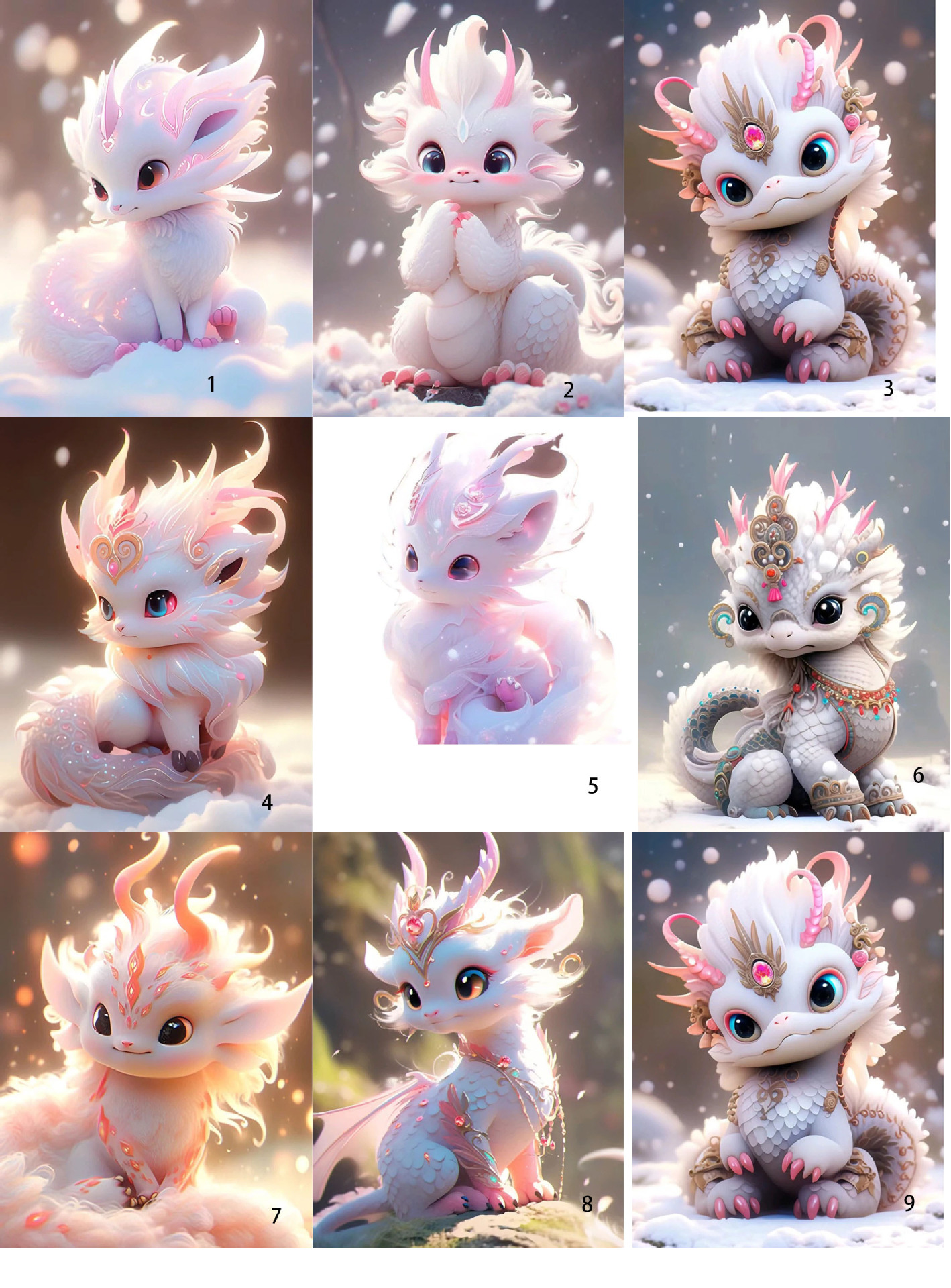 Fashion Accessories Keychains Lanyards Car Charm New Style Cute Cartoon Dragon Baby Car Rearview Mirror Hanging Ornament Acrylic Flat Design