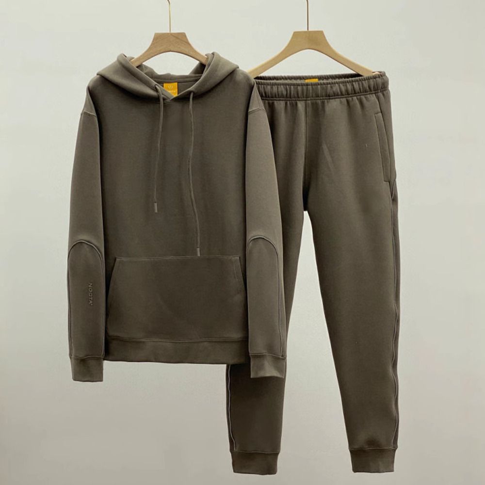 NOCTA Designer Mens hoodie Tracksuits Reflective Strip Pullover Sweatshirt Sweatpants sweater Trousers nocta Sports jumper Running Joggers suits top