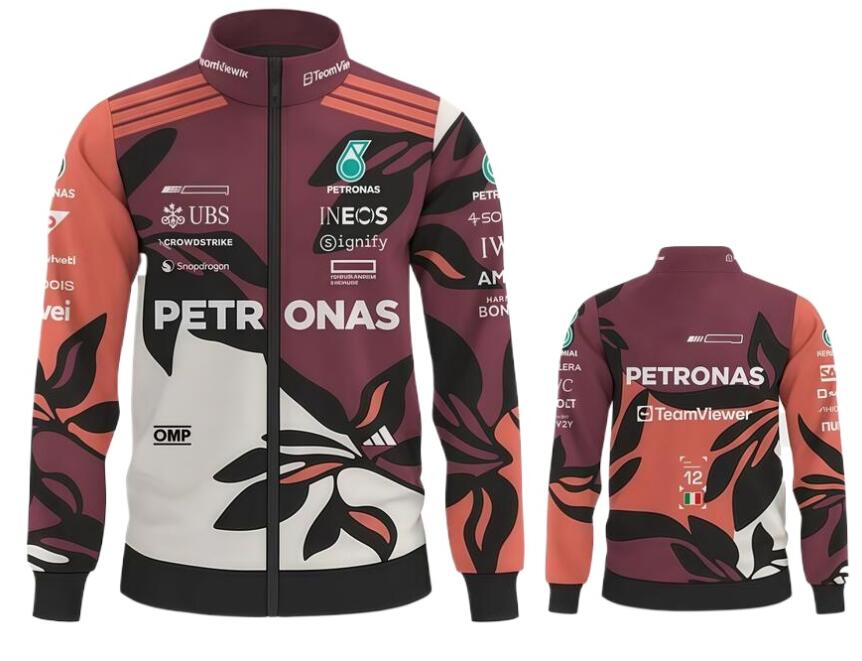 F12025 New Racing Jacket Spring/Autumn Edition F1 Hooded Sweatshirt - Matching Customisation