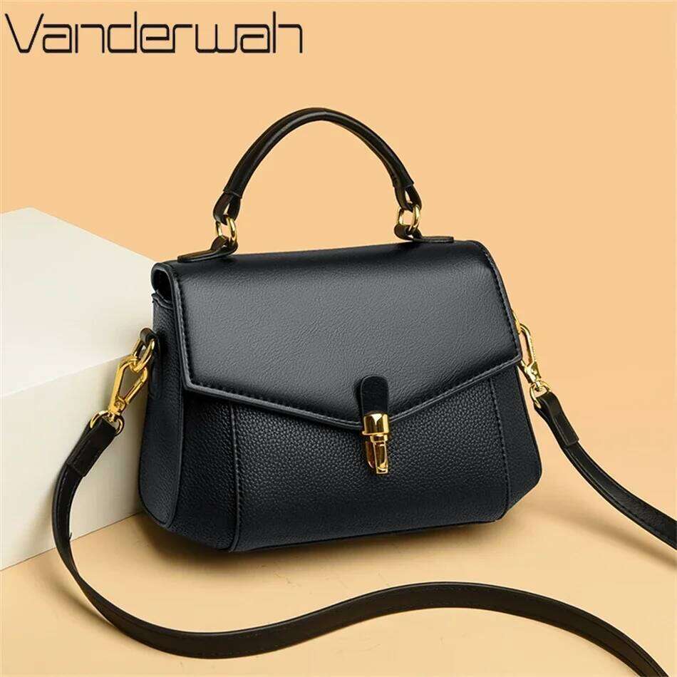 Women Handbags And Purses Casual Style Designer Crossbody Bags High Quality Leather Shoulder Messenger Bag 2024 Small Sac