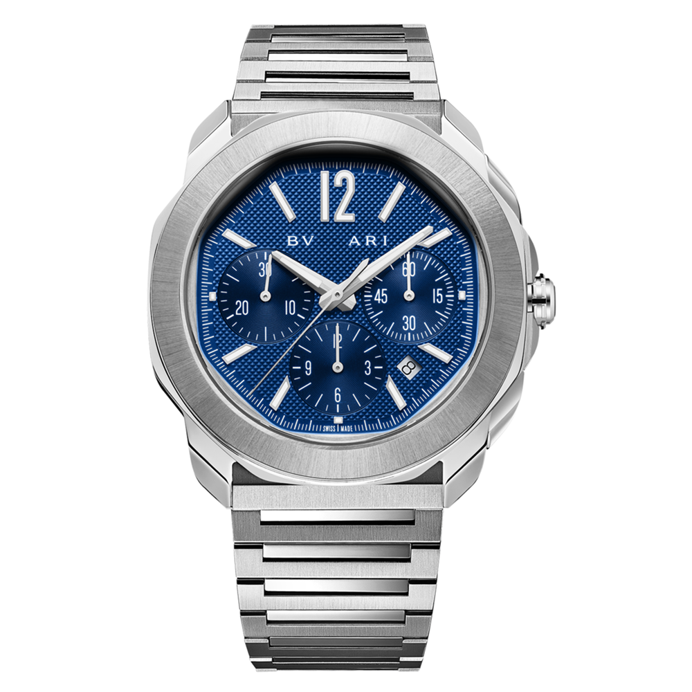 JASON007 BV Octo X Roma Multifunctional Chronograph Automatic Mechanical Mens Watch Stainless Steel Strap Sapphire Mirror 42mm Date Display Luxury Watches Men