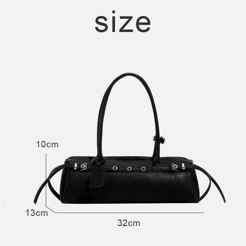Custom Initials Long Strip Bags For Women Designer Handbag Purses 2025 New In PU Belt Buckle Top Handle Underarm Shoulder