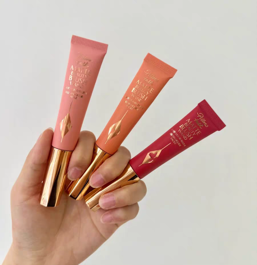 4 Color PILLOW TALK PEACH POP Liquid Powder Blusher Air Cushion Pen 12ML Long-lasting Easy to Wear High Quality